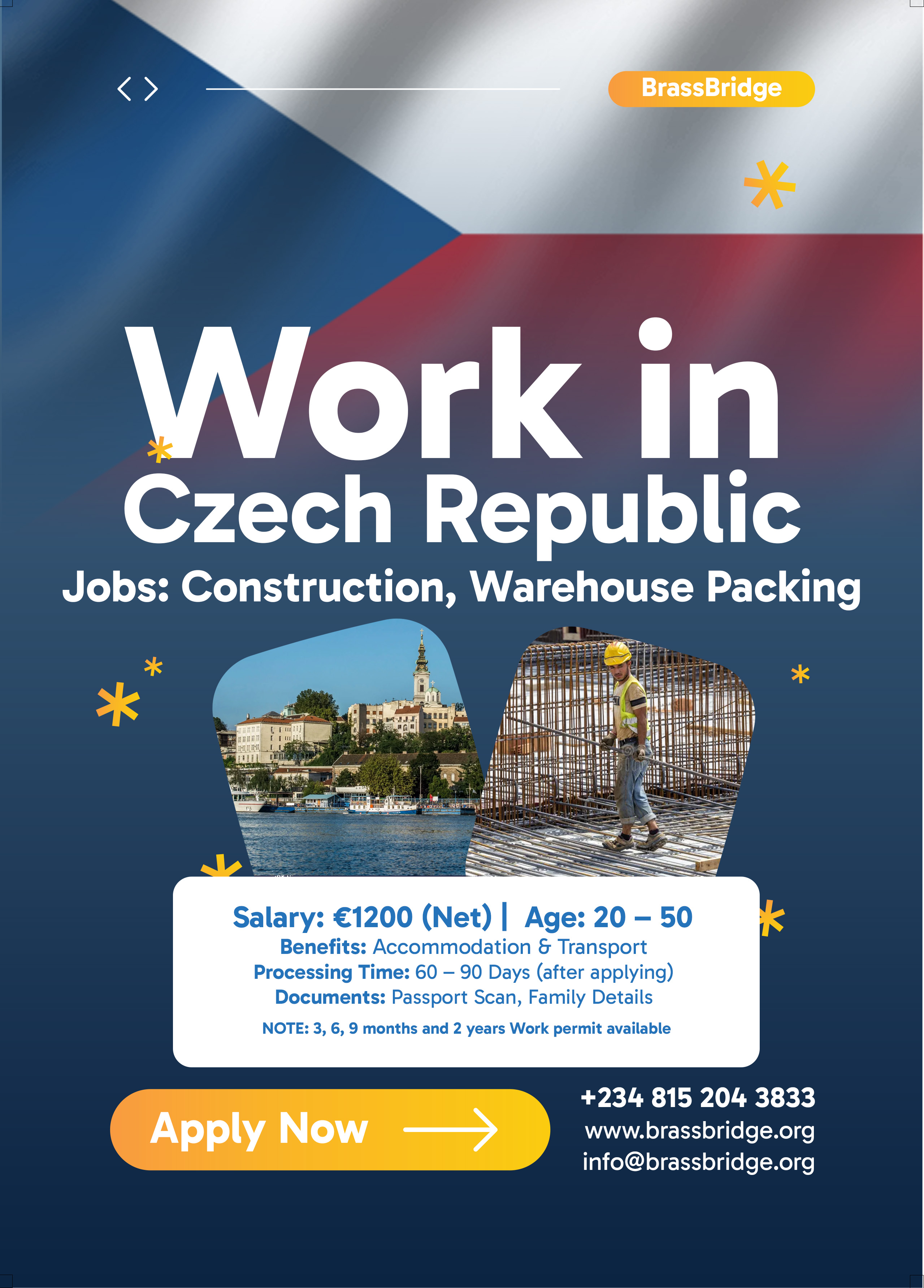 Czech Republic: Construction, Warehouse Packing
